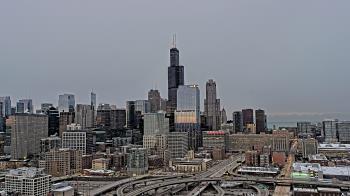 Weather camera view of UIC - University of Illinois Chicago.