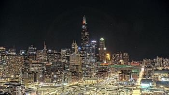 Weather camera view of UIC - University of Illinois Chicago.