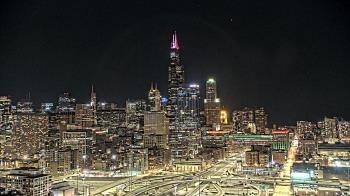 Weather camera view of UIC - University of Illinois Chicago.