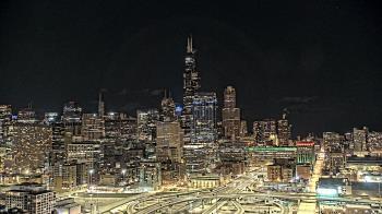 Weather camera view of UIC - University of Illinois Chicago.