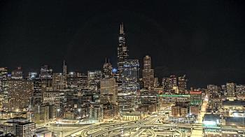 Weather camera view of UIC - University of Illinois Chicago.