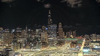 Weather camera view of UIC - University of Illinois Chicago.