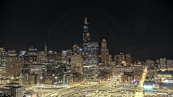 Weather camera view of UIC - University of Illinois Chicago.