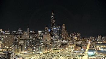 Weather camera view of UIC - University of Illinois Chicago.