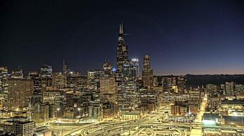 Weather camera view of UIC - University of Illinois Chicago.