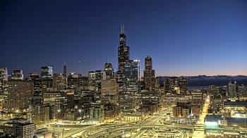 Weather camera view of UIC - University of Illinois Chicago.