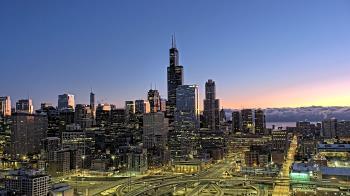 Weather camera view of UIC - University of Illinois Chicago.