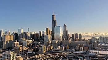 Weather camera view of UIC - University of Illinois Chicago.