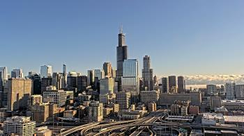 Weather camera view of UIC - University of Illinois Chicago.