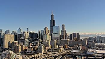 Weather camera view of UIC - University of Illinois Chicago.