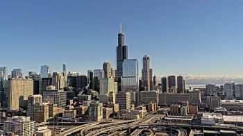 Weather camera view of UIC - University of Illinois Chicago.