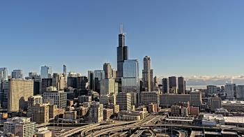 Weather camera view of UIC - University of Illinois Chicago.