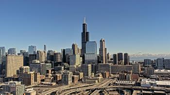 Weather camera view of UIC - University of Illinois Chicago.
