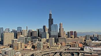 Weather camera view of UIC - University of Illinois Chicago.