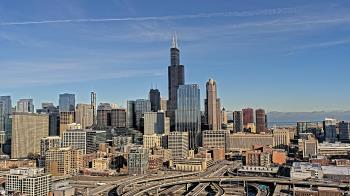 Weather camera view of UIC - University of Illinois Chicago.