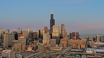 Weather camera view of UIC - University of Illinois Chicago.