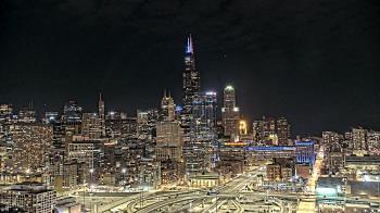 Weather camera view of UIC - University of Illinois Chicago.