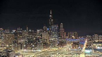 Weather camera view of UIC - University of Illinois Chicago.