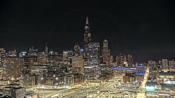 Weather camera view of UIC - University of Illinois Chicago.