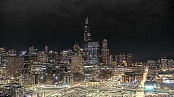 Weather camera view of UIC - University of Illinois Chicago.