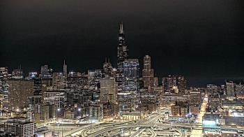 Weather camera view of UIC - University of Illinois Chicago.