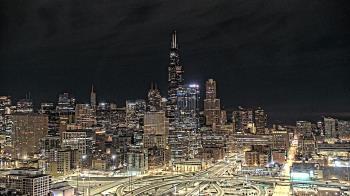 Weather camera view of UIC - University of Illinois Chicago.