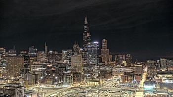 Weather camera view of UIC - University of Illinois Chicago.