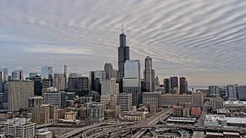 Weather camera view of UIC - University of Illinois Chicago.