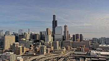 Weather camera view of UIC - University of Illinois Chicago.