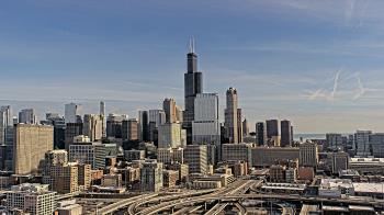 Weather camera view of UIC - University of Illinois Chicago.
