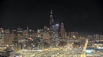 Weather camera view of UIC - University of Illinois Chicago.