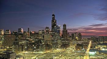 Weather camera view of UIC - University of Illinois Chicago.