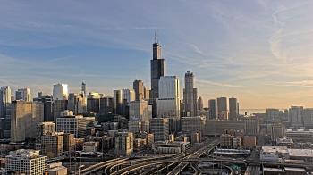 Weather camera view of UIC - University of Illinois Chicago.