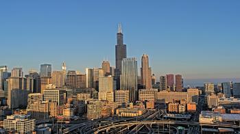 Weather camera view of UIC - University of Illinois Chicago.
