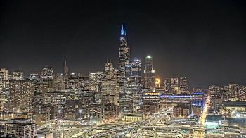 Weather camera view of UIC - University of Illinois Chicago.