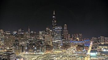 Weather camera view of UIC - University of Illinois Chicago.