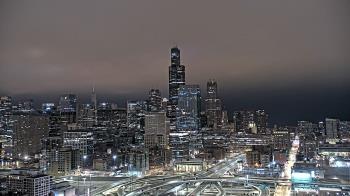 Weather camera view of UIC - University of Illinois Chicago.