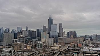 Weather camera view of UIC - University of Illinois Chicago.