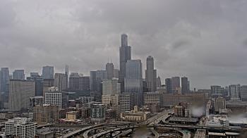 Weather camera view of UIC - University of Illinois Chicago.