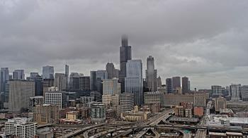 Weather camera view of UIC - University of Illinois Chicago.
