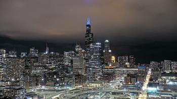 Weather camera view of UIC - University of Illinois Chicago.