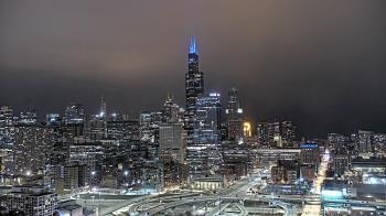 Weather camera view of UIC - University of Illinois Chicago.