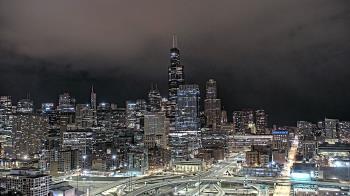 Weather camera view of UIC - University of Illinois Chicago.