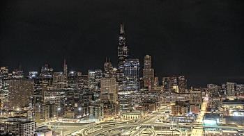 Weather camera view of UIC - University of Illinois Chicago.