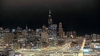 Weather camera view of UIC - University of Illinois Chicago.