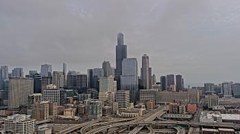 Weather camera view of UIC - University of Illinois Chicago.