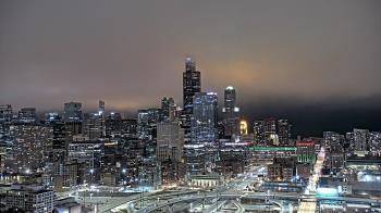 Weather camera view of UIC - University of Illinois Chicago.