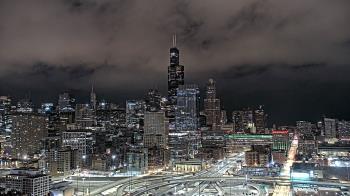 Weather camera view of UIC - University of Illinois Chicago.