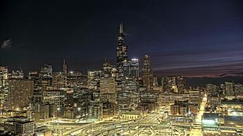 Weather camera view of UIC - University of Illinois Chicago.