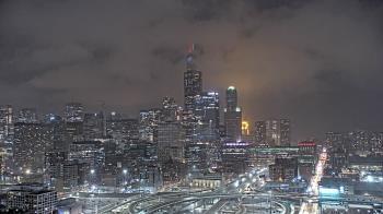 Weather camera view of UIC - University of Illinois Chicago.